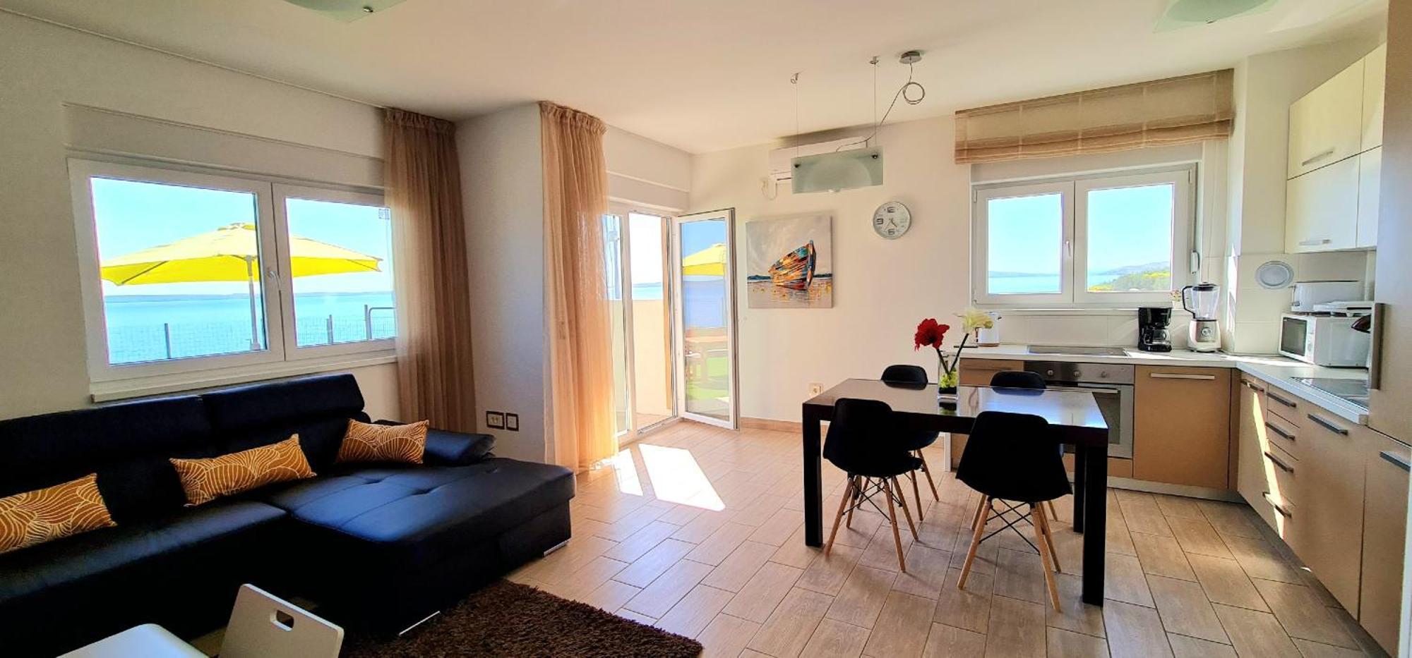 Apartments Nicolas - Beach & Sea 10M Away - Amazing Sea View! Rtina Ngoại thất bức ảnh